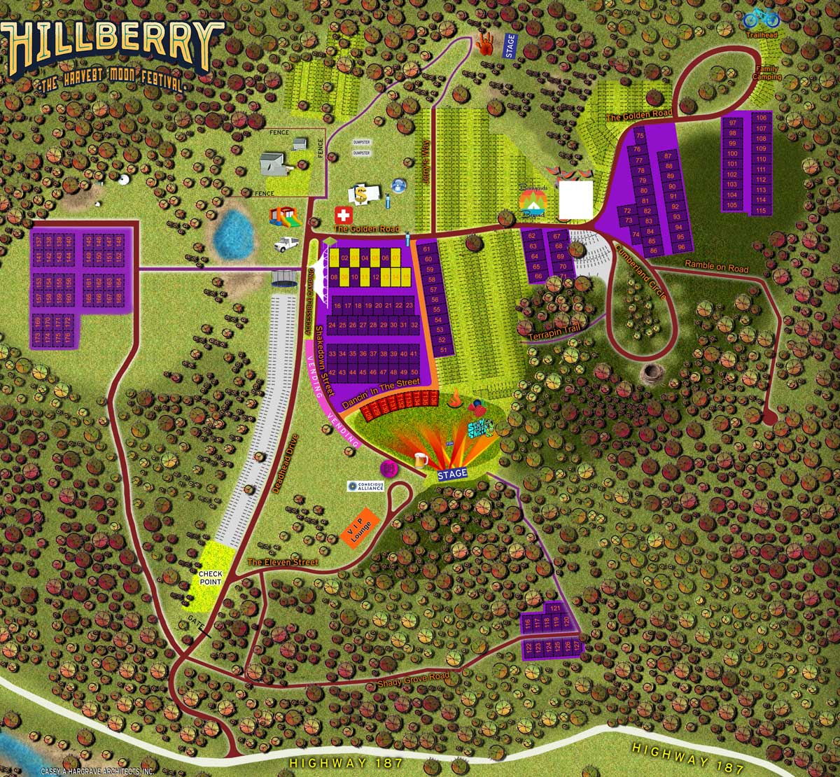 Festival Map Hillberry